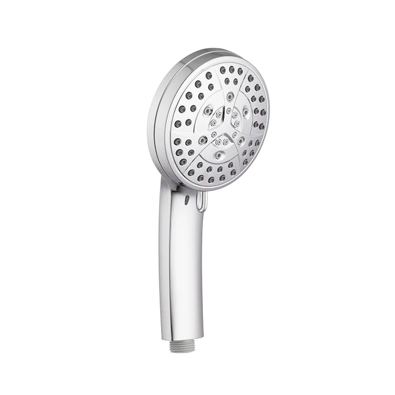 7-Function ABS Handheld Shower Head 120mm with TPE Nozzles Y10002