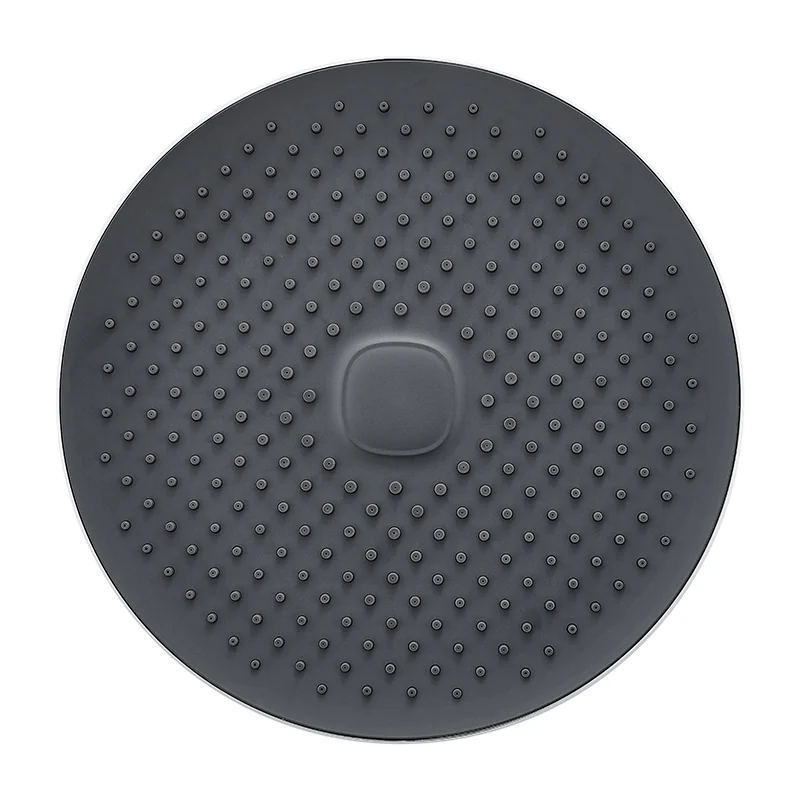 1-Function ABS Overhead Shower Head 267mm with Silicone Nozzles Y20005