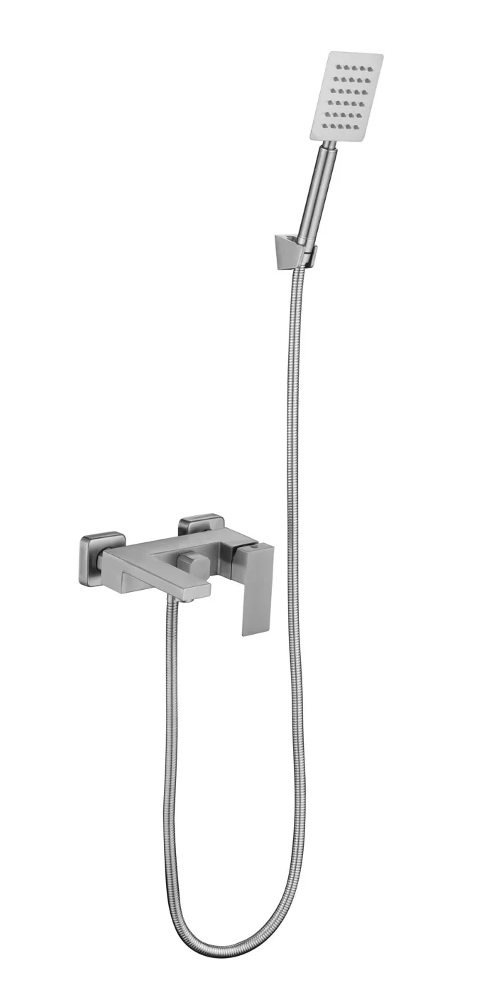 304 Stainless Steel Bath and Shower Faucet Set Y30019
